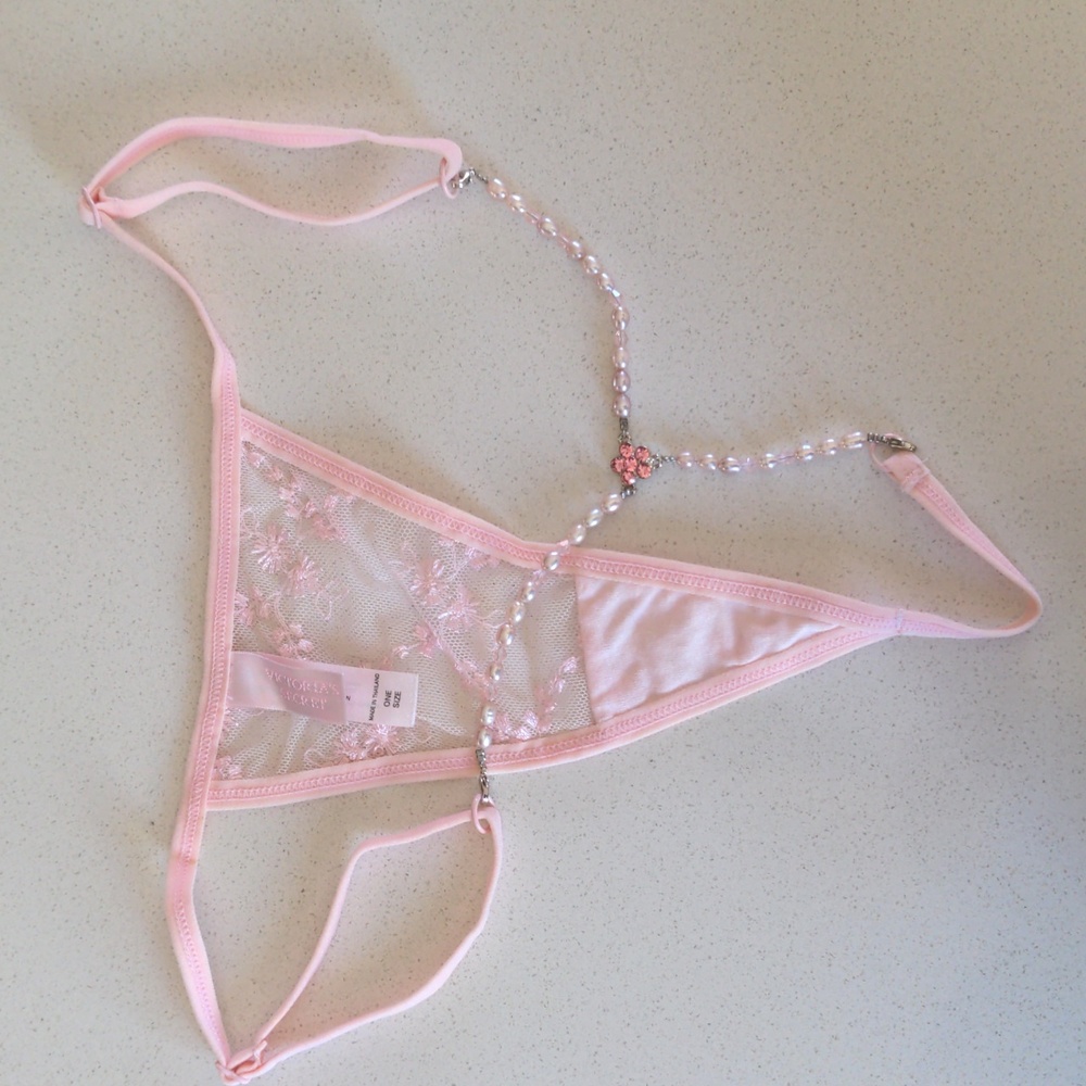 Victoria's Secret Jeweled G-string by Michelle Smith Designs, one size, NWOT